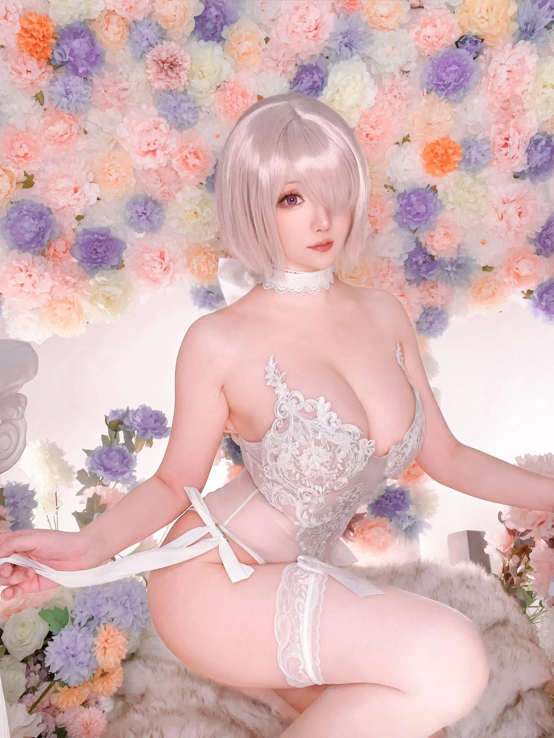 星之迟迟 – NO.141 FGO-玛修同人婚纱 [79P]插图7